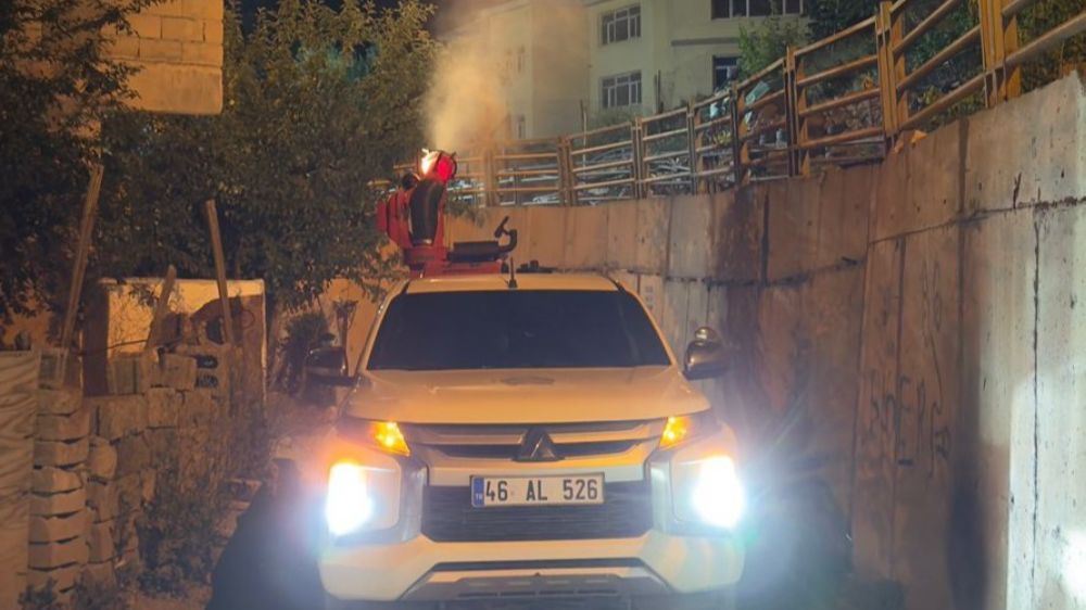 Hakkari'de sivrisinekle mücadele çalışmaları devam ediyor