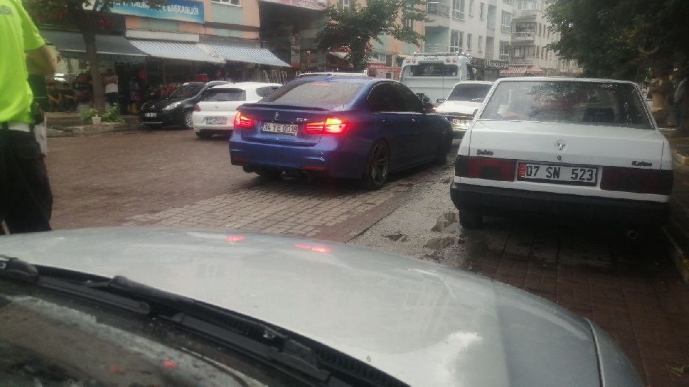 Hükümet konağı önündeki drifte 74 bin 935 TL ceza