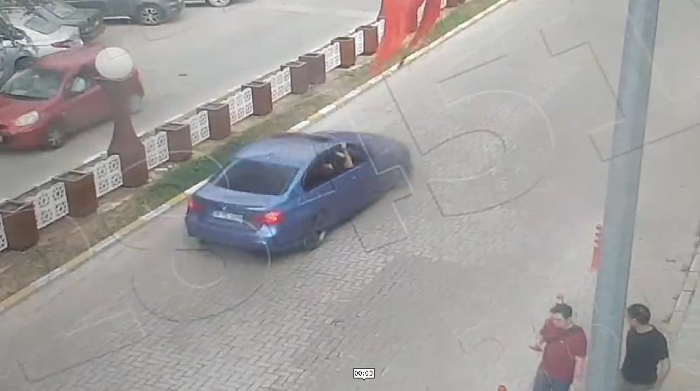 Hükümet konağı önündeki drifte 74 bin 935 TL ceza