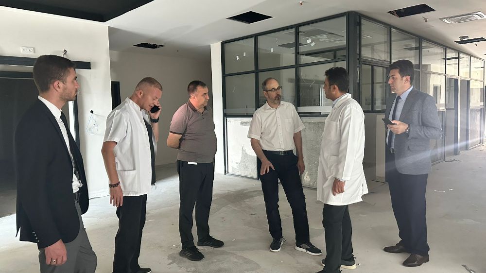 İl Sağlık Müdürlüğünden üniversite hastanesine ziyaret