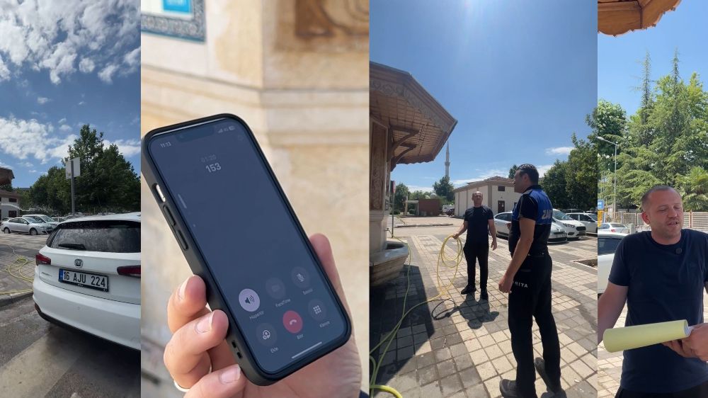 İnegöl Belediyesi'nden su israfına karşı etkili mesaj