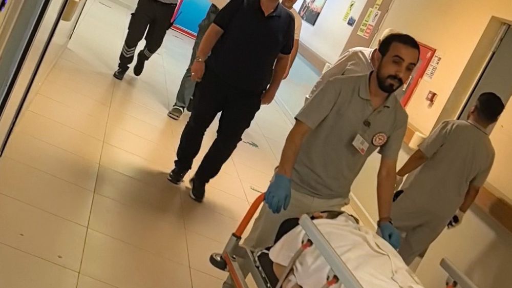 İnegöl'de forkliftle çarpışan motosikletli ağır yaralandı