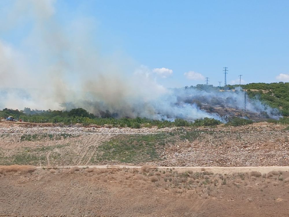 İnegöl'deki orman yangını kontrol altına alındı