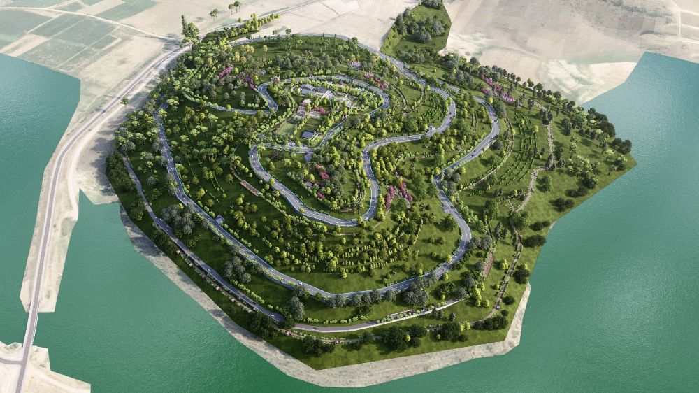 İnegöl Millet Bahçesi'nde çalışmalar tüm hızıyla sürüyor