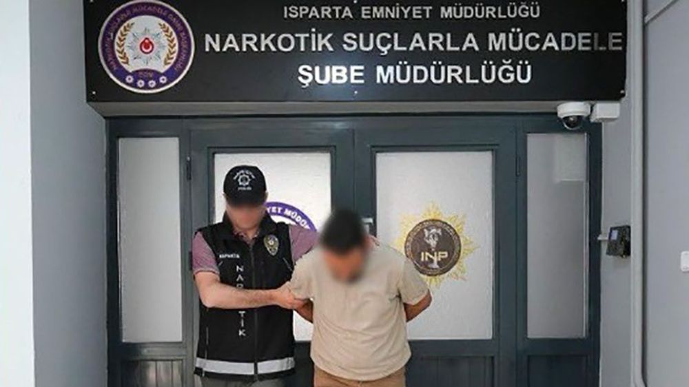 Isparta’da uyuşturucu operasyonunda 1 kişi tutuklandı