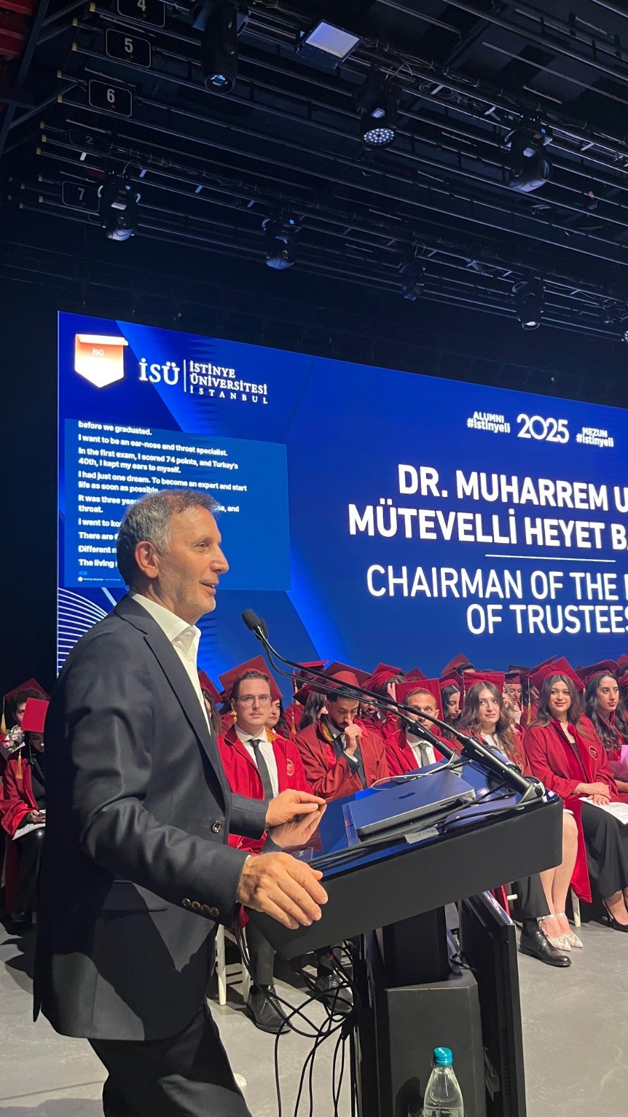 İstinye Üniversitesi Tıp Fakültesi’nde mezuniyet sevinci