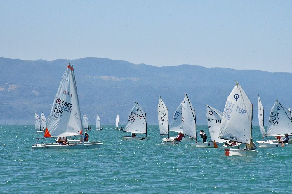 İznik Gölü'nde görsel şölen