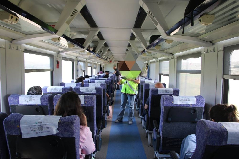 Jandarma ekiplerinden Doğu Ekspresinde asayiş uygulaması