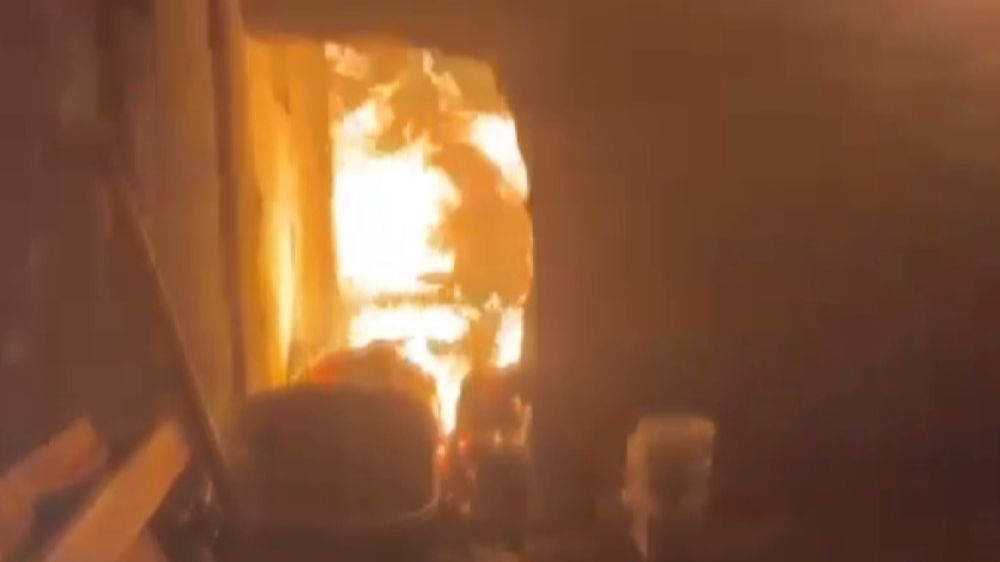 Kahramanmaraş'ta ahır yangını, 2 hayvan telef oldu