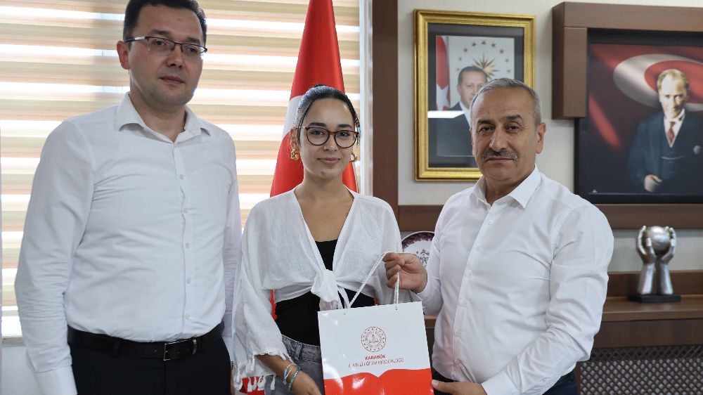 Karabüklü öğrenci slogan yarışmasında birinci oldu
