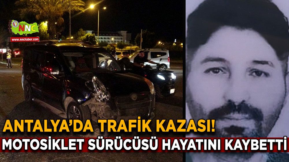 Kasksız kullandığı motosikletle yaptığı kaza hayattan kopardı