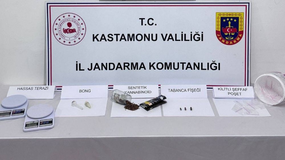  Kastamonu’da uyuşturucu operasyonu: 2 tutuklama