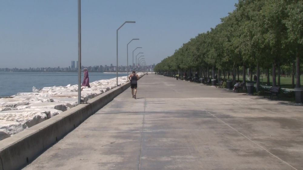 Kavurucu sıcaklarda kimi yüzerken kimiyse kilometrelerce koştu