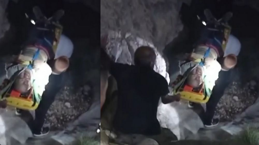 Kayalıklardan düşen 1 kişi hayatını kaybetti