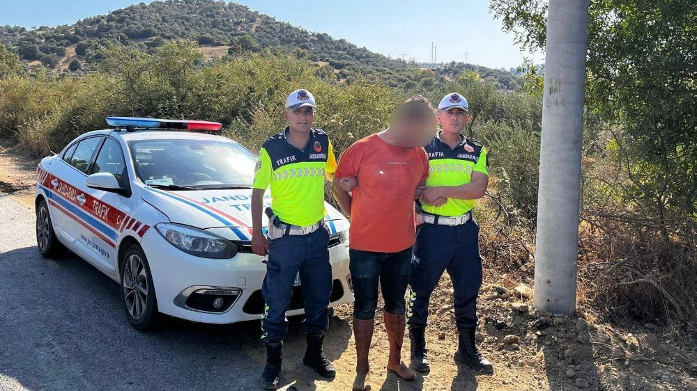 Kayınpederinin evini ateşe veren damat, yakalandı