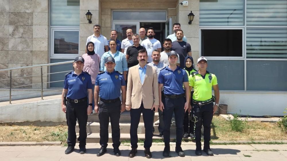 Kaymakam Yosunkaya'dan kurumlara ziyaret