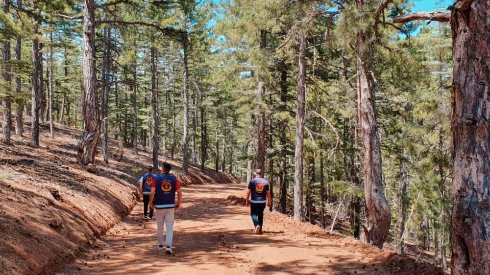 Kayseri’de ormanlar jandarma tarafından korunuyor