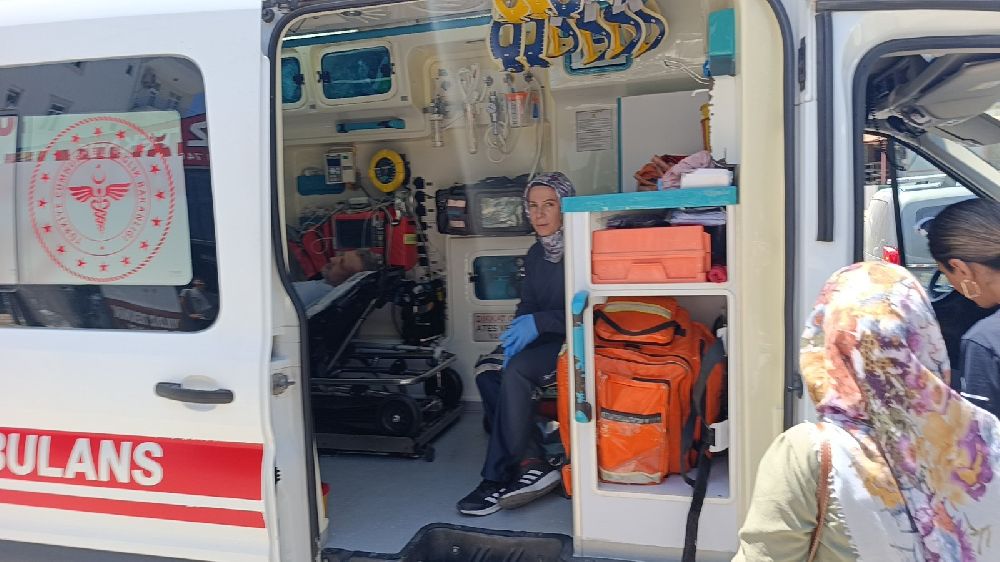 Kazada devrilip, tekrar tekerlerinin üzerine düştü