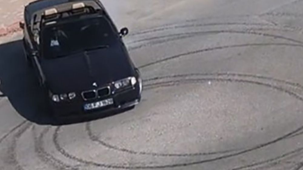 Kırşehir'de drift atan sürücüye 46 bin TL ceza
