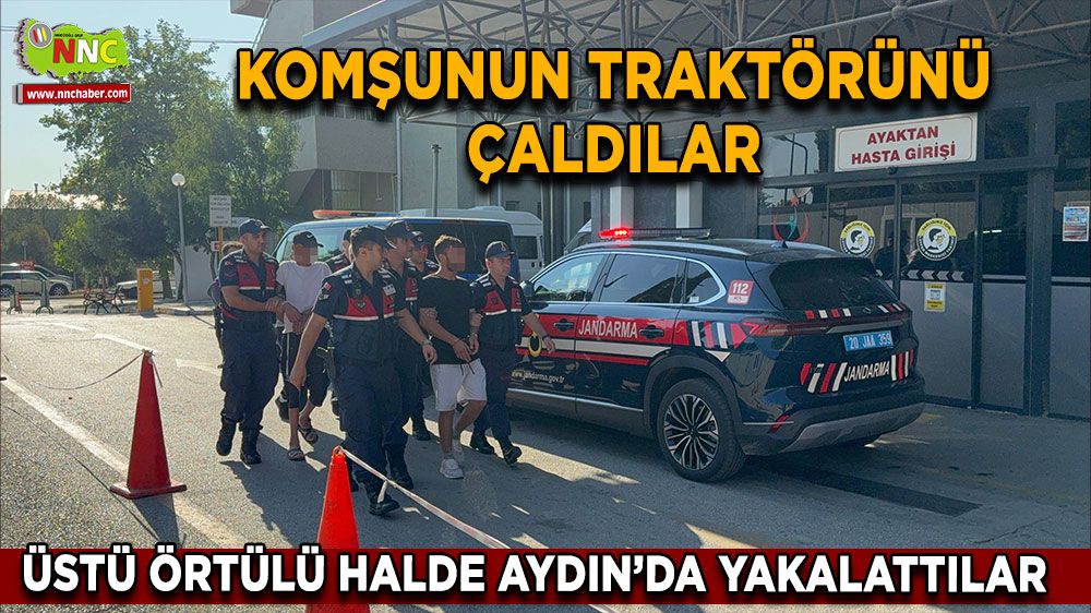 Komşunun traktörünü çalıp 60 bine sattılar