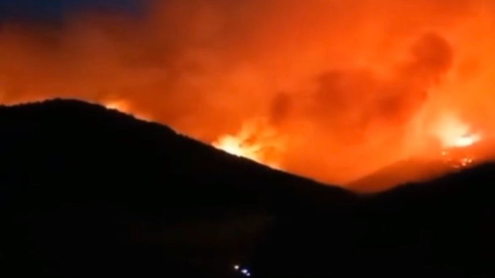 Konya'daki orman yangını Isparta sınırına dayandı, köylerde tedbir alındı