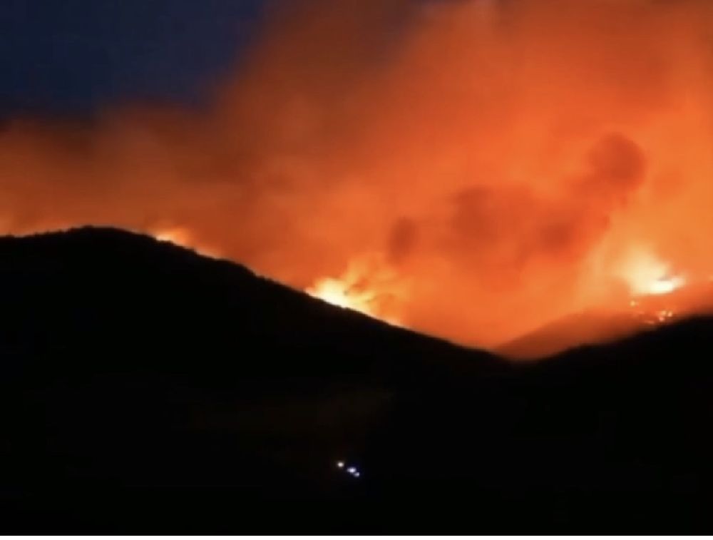 Konya'daki orman yangını Isparta sınırına dayandı, köylerde tedbir alındı Isparta Valiliği uyardı