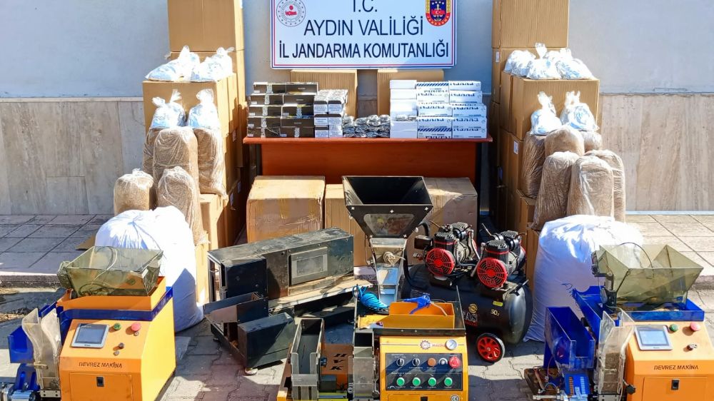 Köşk’te kaçak tütün operasyonu