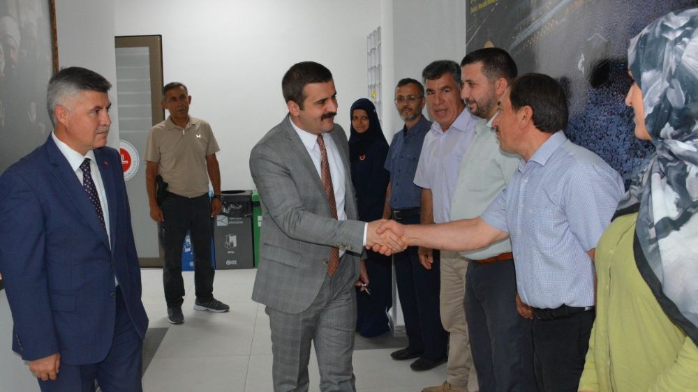 Köyceğiz Kaymakamı Kumcu, Müftülüğü ziyaret ederek personelle tanıştı