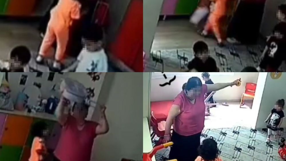  Kreşte kötü muameleye gelen ceza annenin tepkisine neden oldu