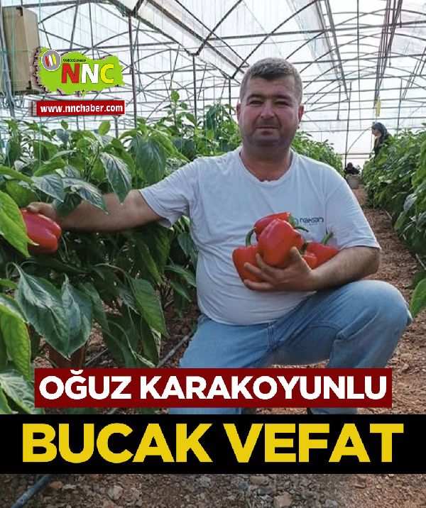 Kumluca Vefat Oğuz Karakoyunlu