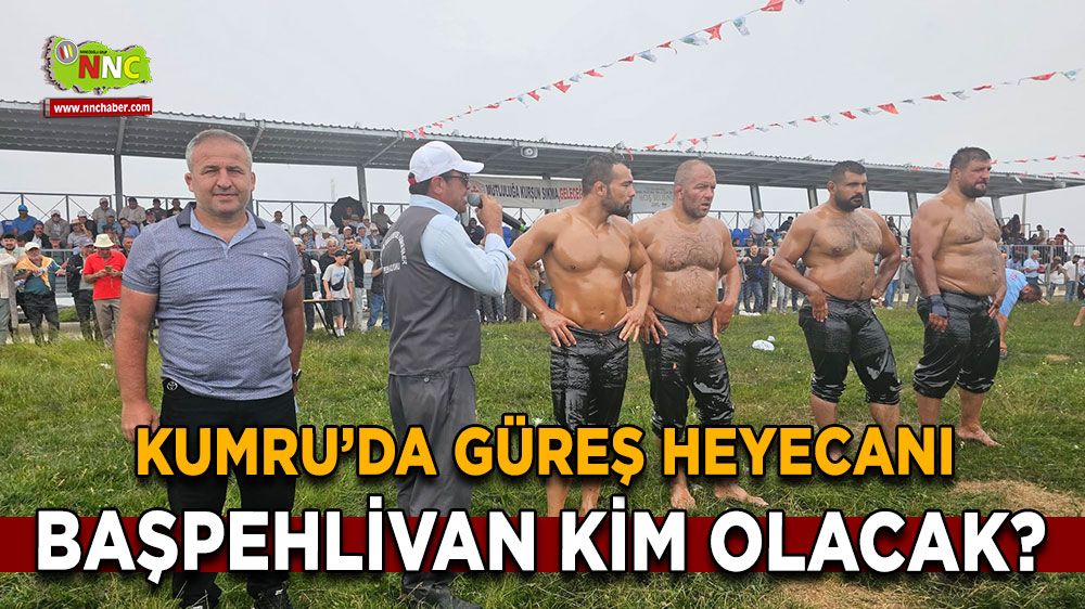 Kumru’da güreş heyecanı Başpehlivan kim olacak? Yarı finalde dev eşleşmeler!