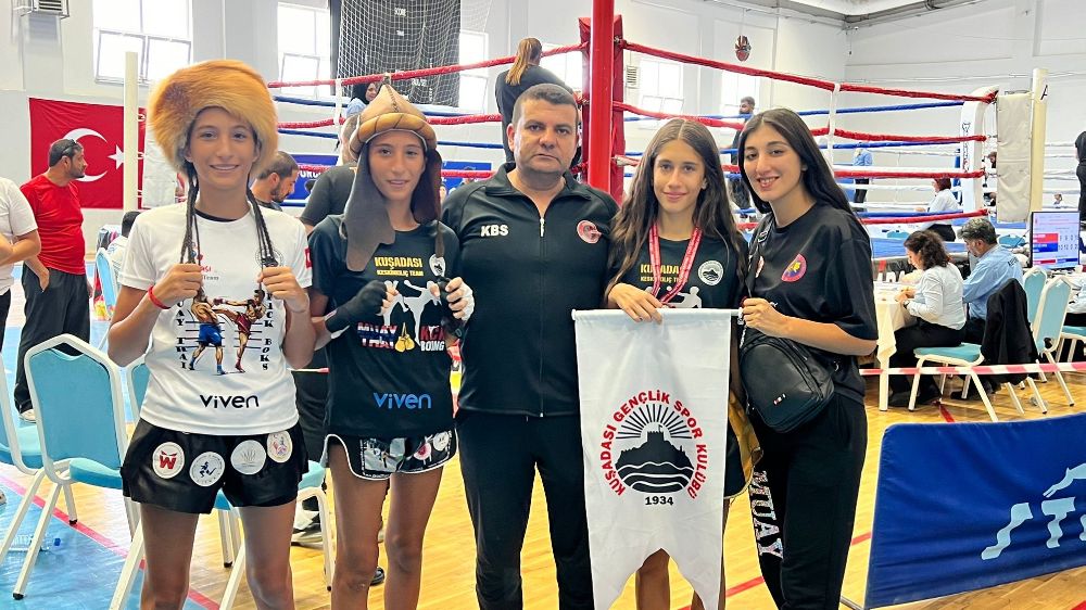 Kuşadasısporlu Eda Yıldırım Türkiye Şampiyonu oldu