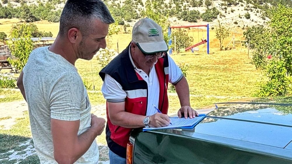 Kütahya’da çiftçilere 2025 yılı ÇKS askı icmalleri dağıtıldı