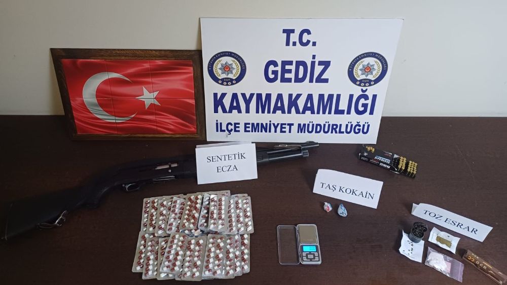 Kütahya’da uyuşturucu operasyonu: 2 kişi tutuklandı
