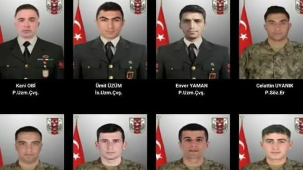 Kuzey Irak'ta Mağaraya girdiler  Metan Gazından 12 Şehit 