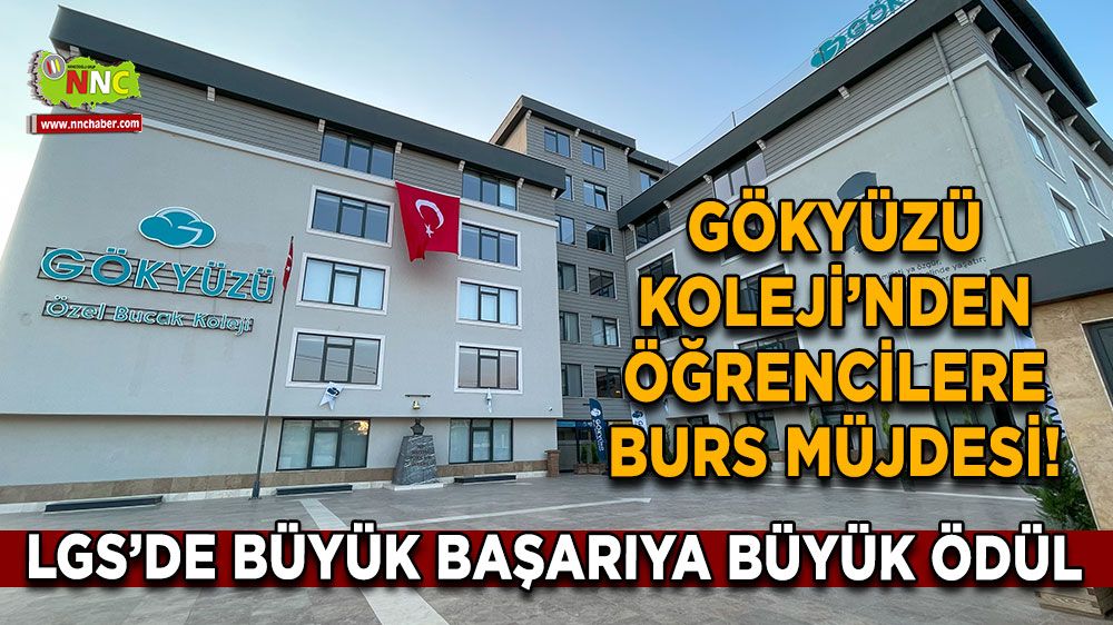 LGS’de büyük başarıya büyük ödül Gökyüzü Koleji’nden öğrencilere burs müjdesi!