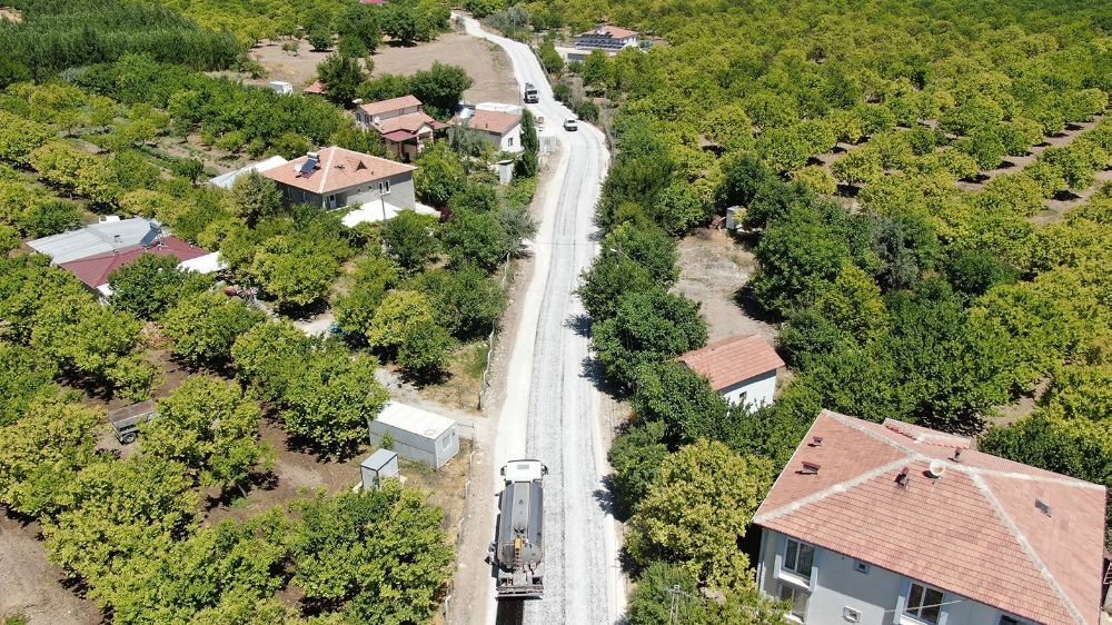 Malatya’da ilçe yolları yenileniyor
