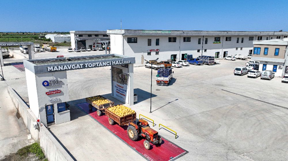 Manavgat'ın yeni toptancı hali hizmete hazır