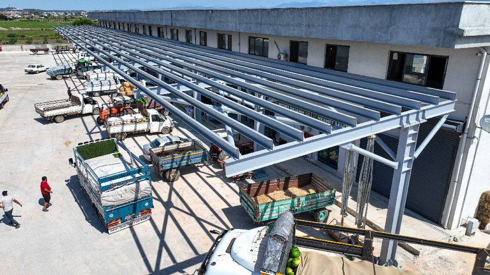 Manavgat'ın yeni toptancı hali hizmete hazır