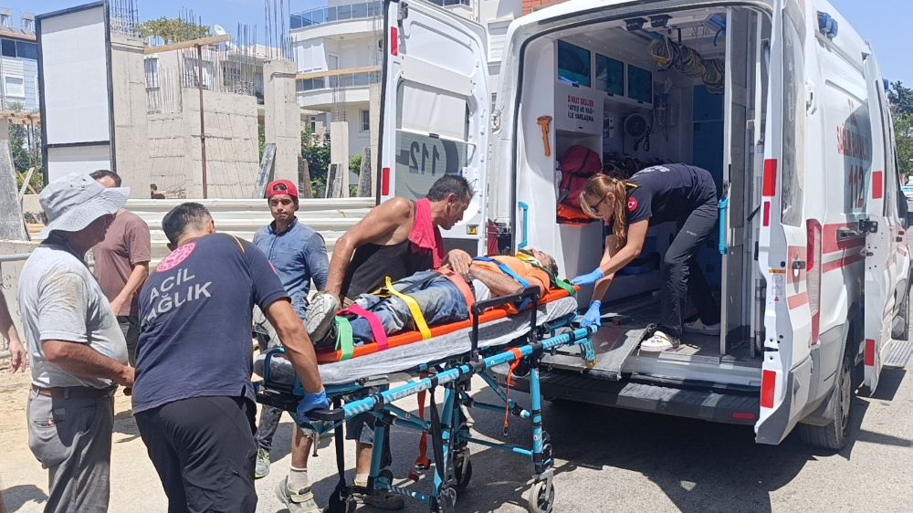 Manavgat'ta iş kazası: 2 yaralı