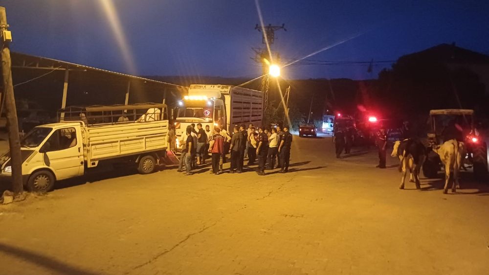 Manisa Ahmetli'de çıkan orman yangını Salihli'ye ulaştı 2 mahalle tahliye edildi