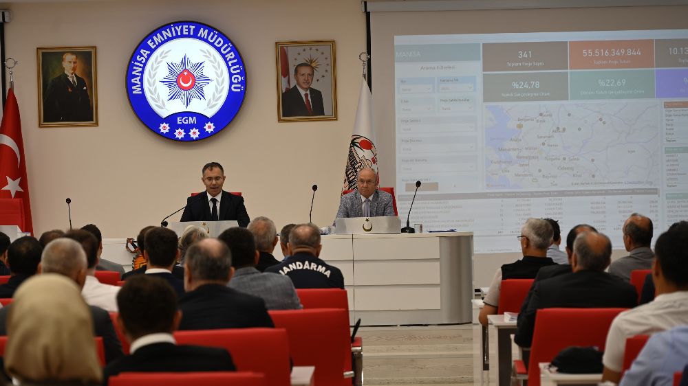 Manisa’da 2025 yılı kamu yatırımları değerlendirildi