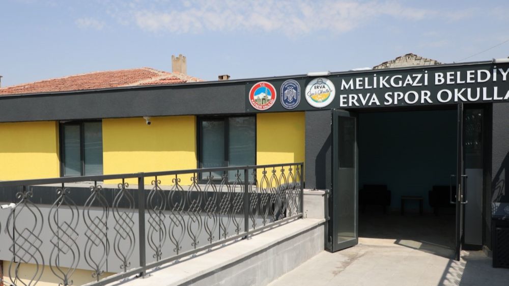 Melikgazi Belediyesi ERVA Spor Okulu açılıyor