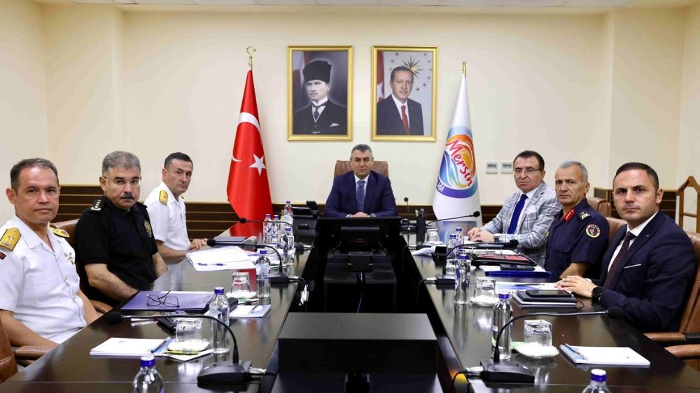 Mersin'de Güvenlik ve Asayiş Değerlendirme Toplantısı yapıldı