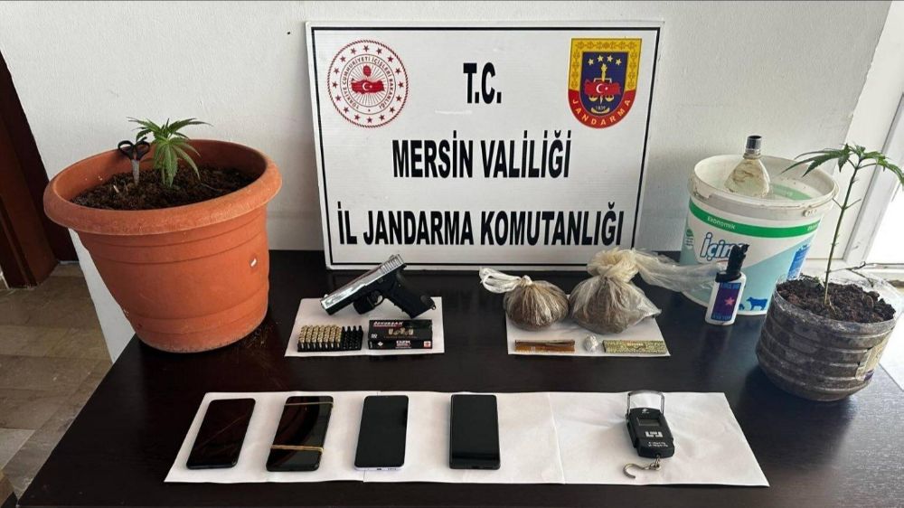 Mersin'de son 1 haftadaki uyuşturucu operasyonlarında 165 şüpheli yakalandı