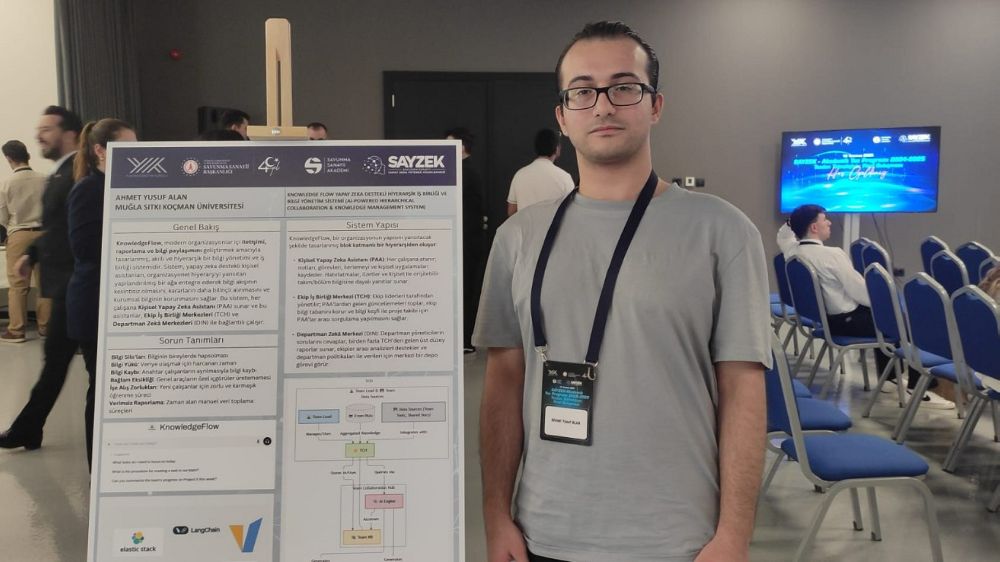 MSKÜ’lü öğrenci savunma sanayii tez programında Türkiye birincisi oldu