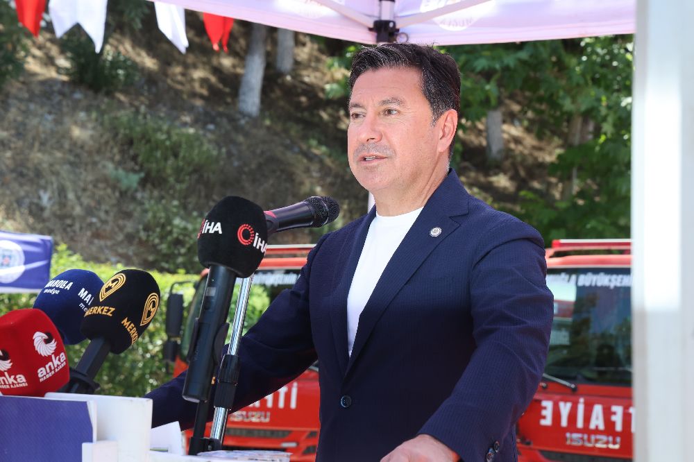 Muğla Büyükşehir’den kırsal mahallelere 25 yangın tankeri