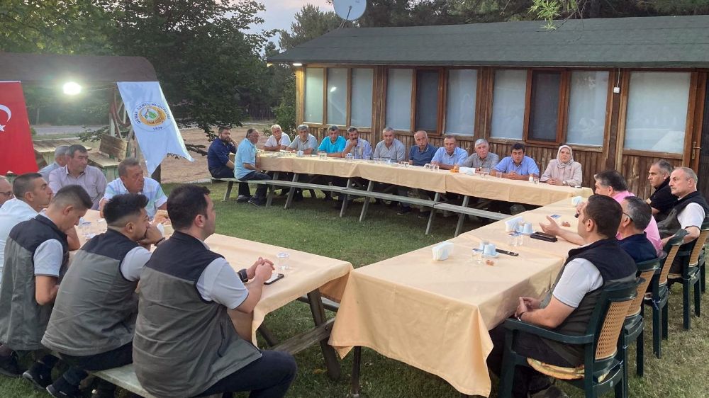 Muhtarlar toplantısının konusu orman yangınlarıydı