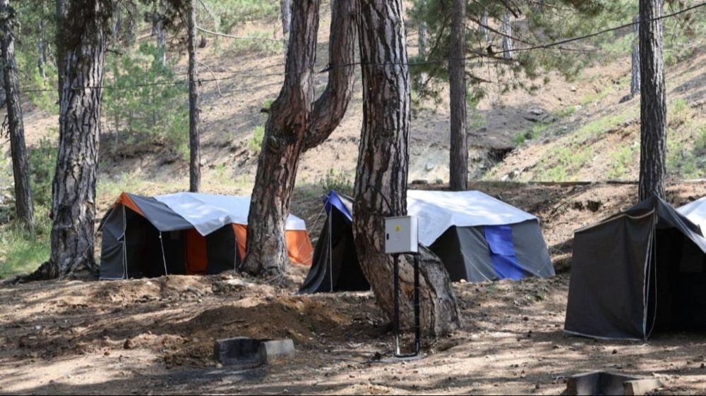 Murat Dağında doğayla iç içe tatil, Kıcıroğlu yaylası çadır kampı hizmete açıldı