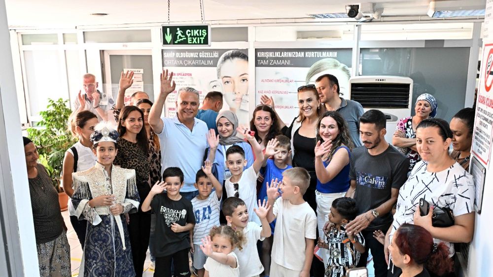 Muratpaşa’da sünnet olan çocuklar şölene hazırlanıyor